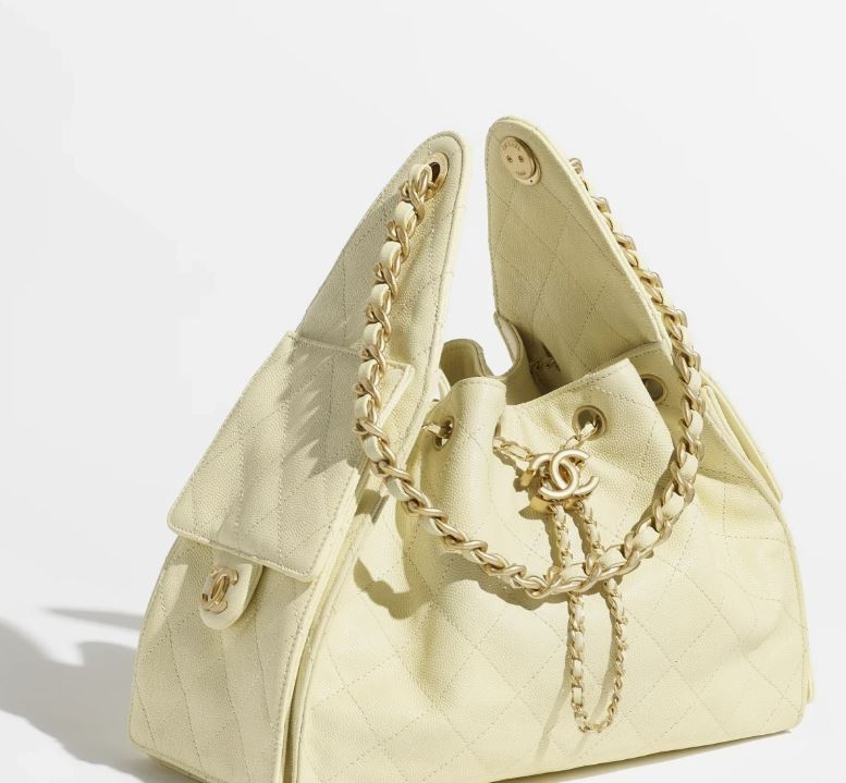 Chanel Hobo 25S | Пастельная Жёлтая Жизненность