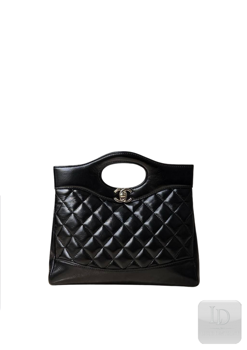 CHANEL Mini 31 Bag | Чёрная Патентная Элегантность