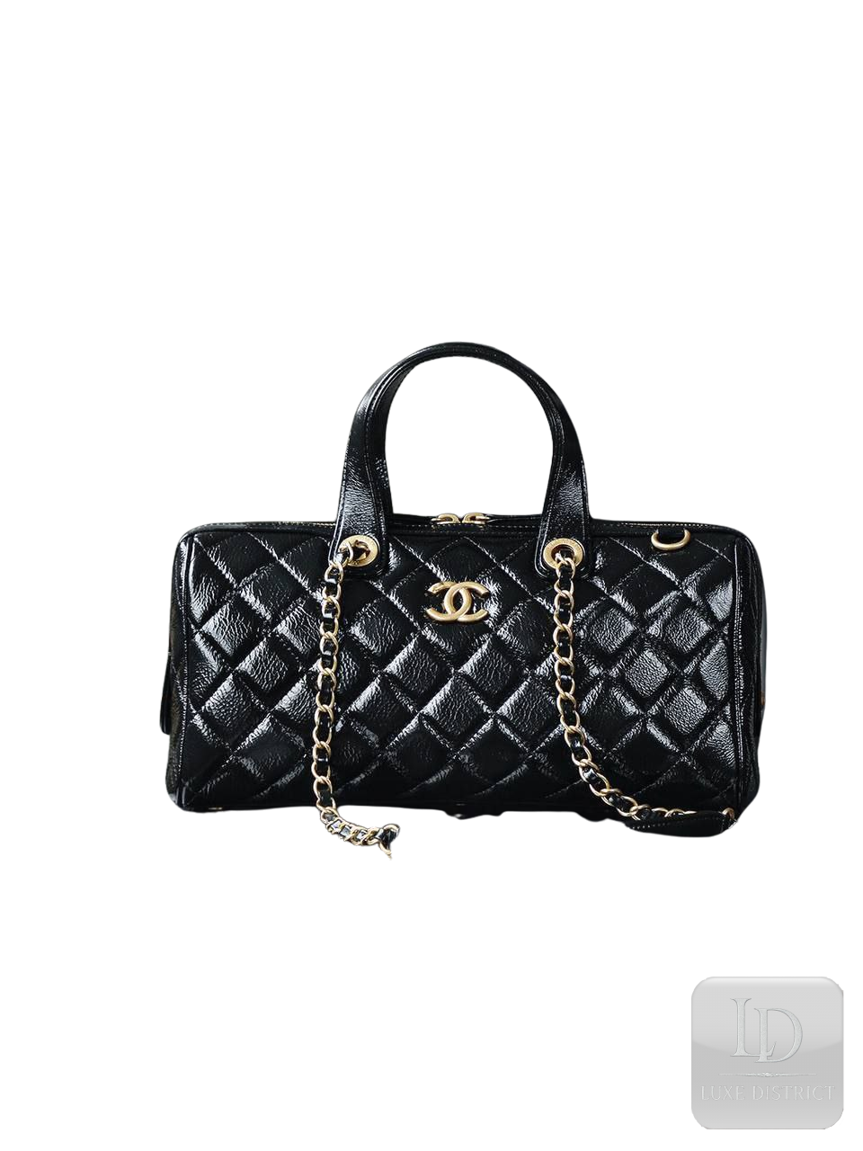 Chanel 25A Bowling Bag | Подиумное Наследие Большой