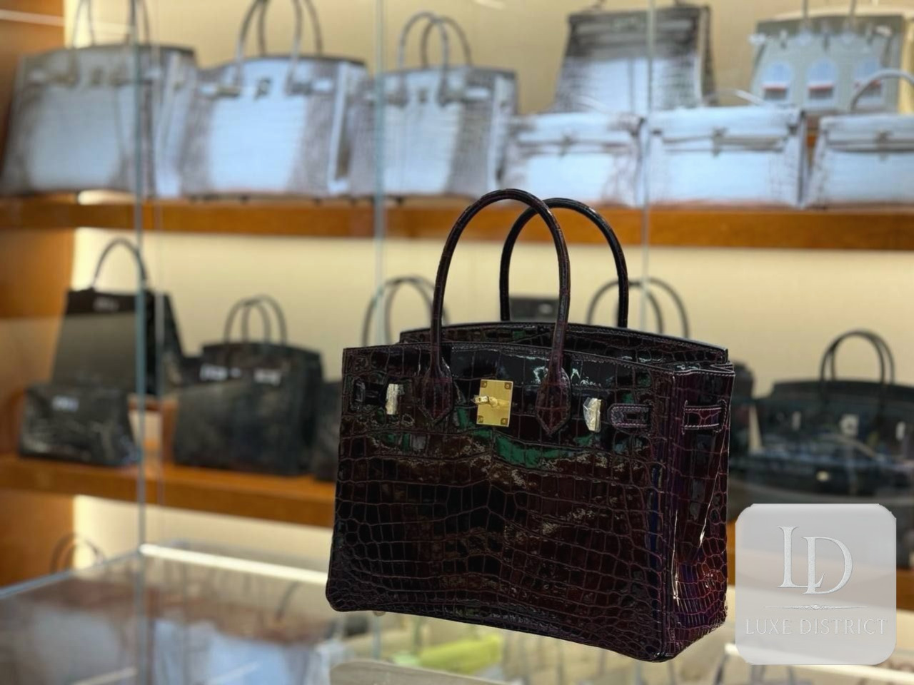 Birkin 30 Нилотикус – Зелёный бенгальский | GHW