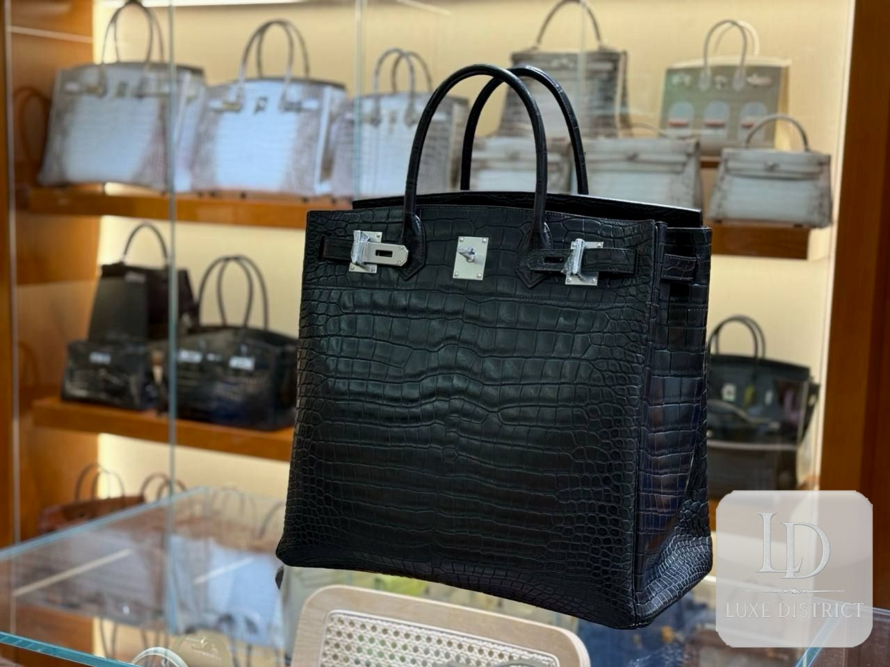 HAC Birkin 40 — Крокодил поросус | Импорт из Франции |