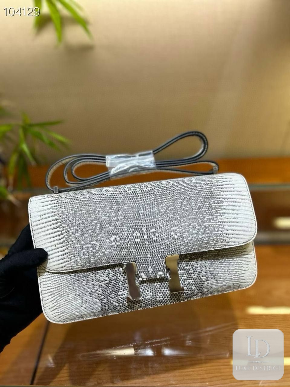 Hermès Verrou Chaine Mini 26 — Варан гималайский