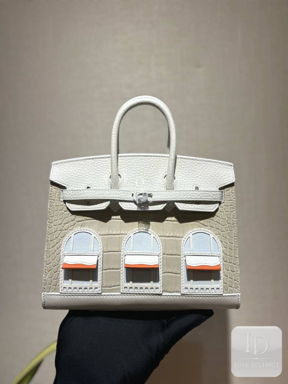 Реплика сумки Hermes  Hermès Birkin 20 Faubourg House Birkin купить